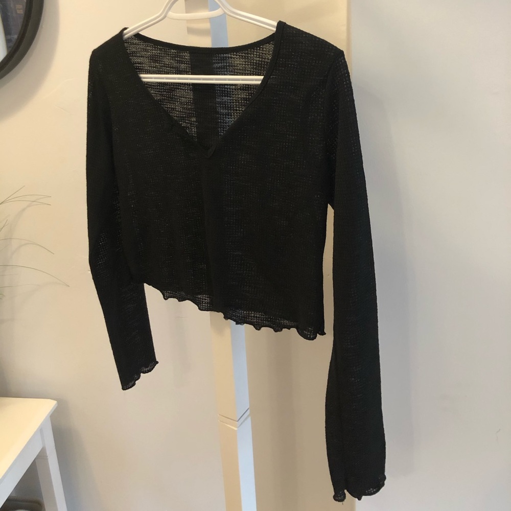 Cropped long sleeve